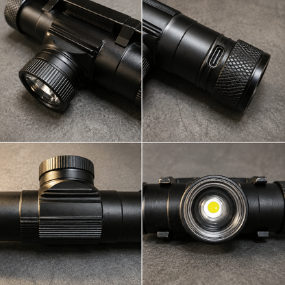 Lampe Frontale LED Rechargeable USB-C – Éclairage Puissant pour Camping, Bricolage et Réparation
