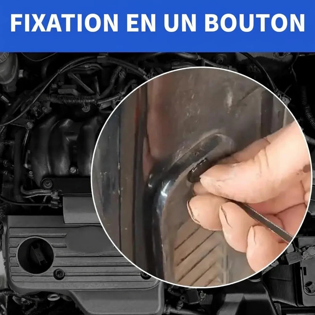 Cable Tie Buckle Fixed Through The Core Nail Cable Tie Buckle Mudguard Fender Inner Lining Trunk Buckle