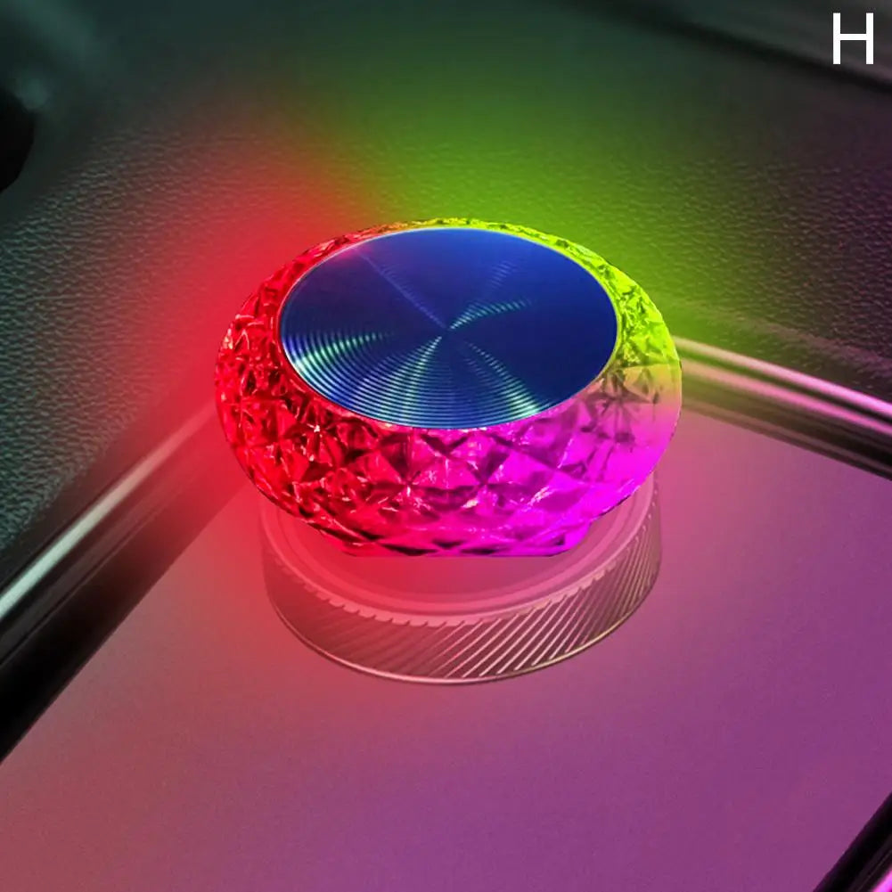 Mini Lampe LED USB d'Ambiance pour Voiture – Éclairage Intérieur Décoratif Multicolore