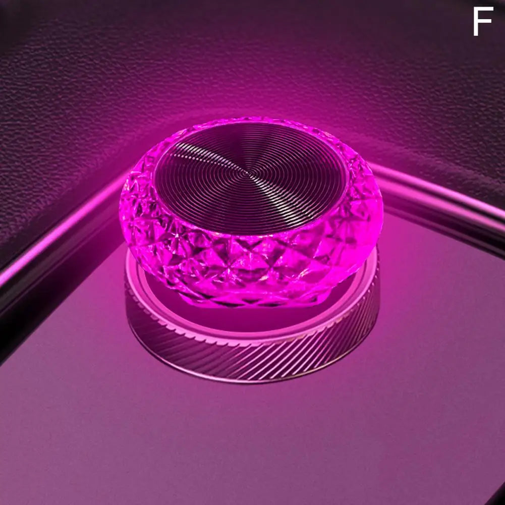 Mini Lampe LED USB d'Ambiance pour Voiture – Éclairage Intérieur Décoratif Multicolore