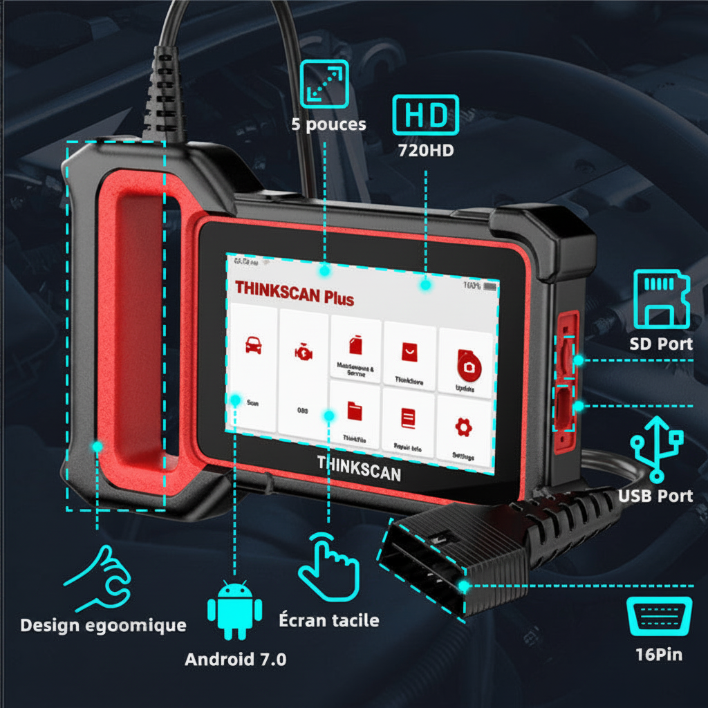 Caractéristiques THINKSCAN Plus